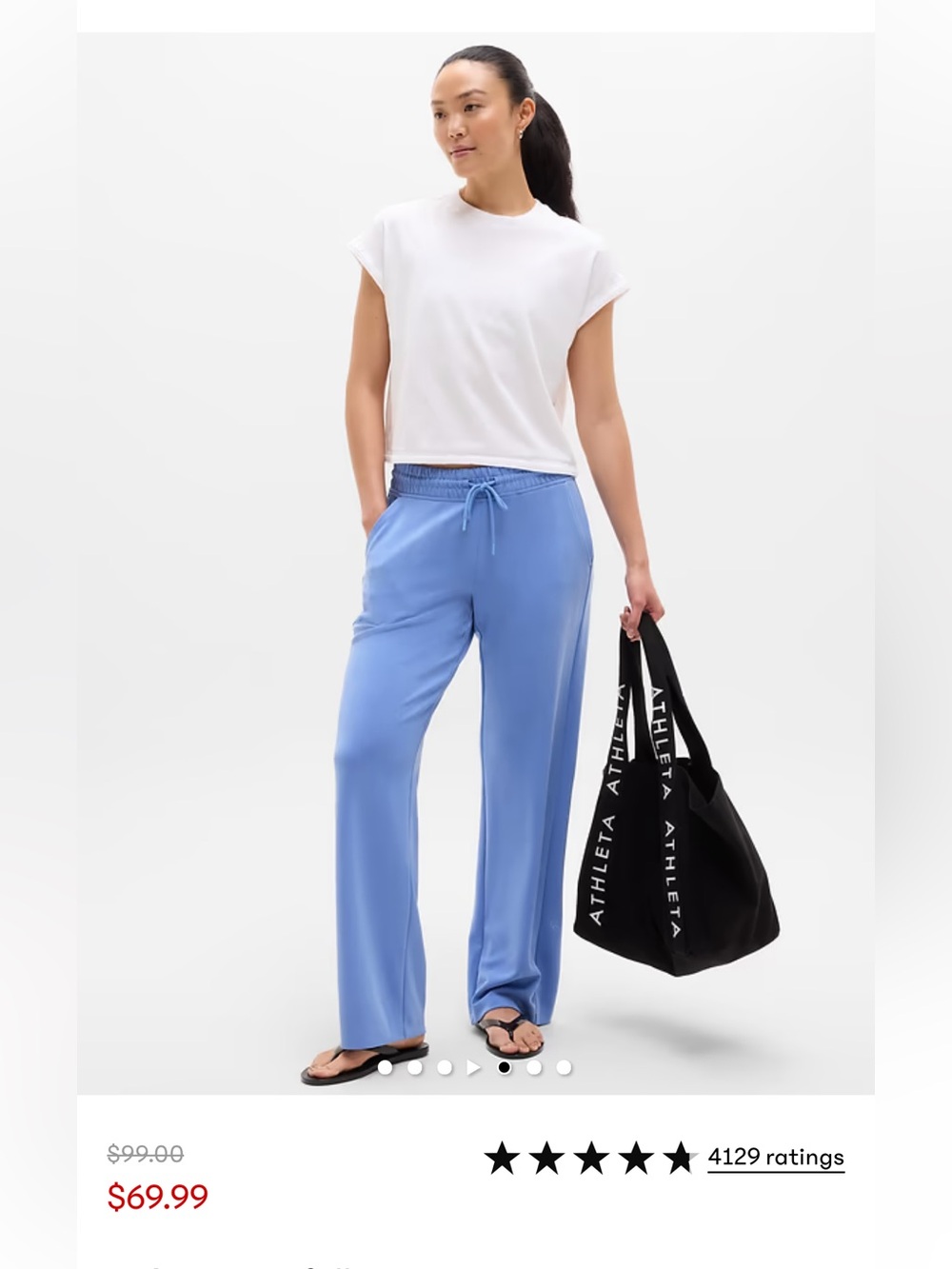 Athleta Seaside Mid Rise Pant